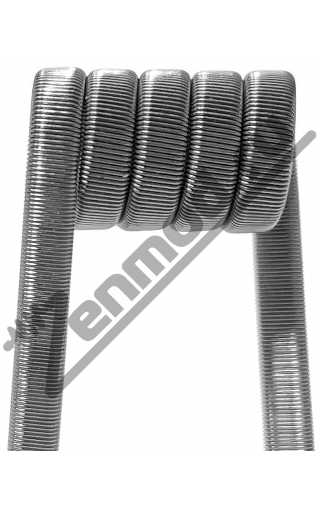 Спираль Triple Fused Clapton SS316L 0.4мм 0.14 Ом