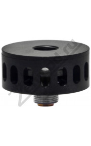Радиатор с подсветкой 24мм Black
