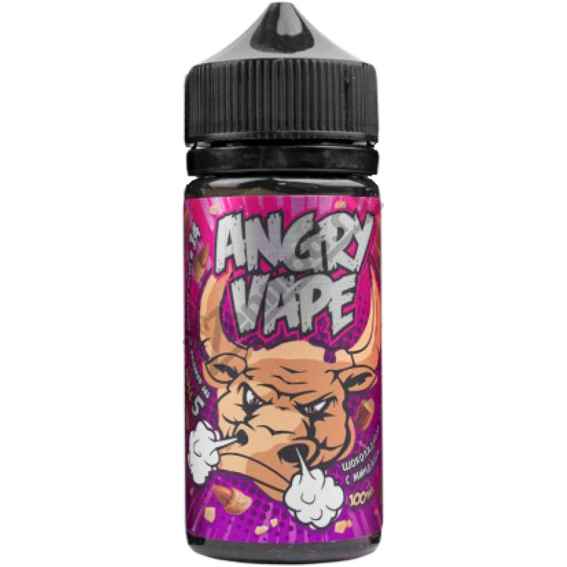 Фото и внешний вид — Angry Vape - Diego Bull 5 (Миндаль) 100мл
