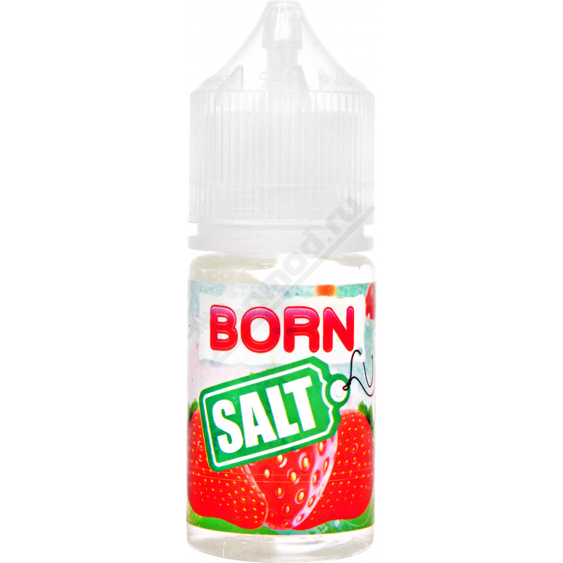 Фото и внешний вид — BORN SALT - Клубника + Земляника 30мл