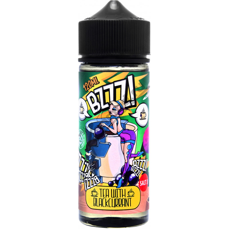 Фото и внешний вид — CC BZZZ! - Tea with Blackcurrant 120мл
