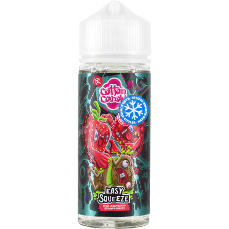 Фото и внешний вид — CC EASY SQUEEZE EXTRA - Kiwi-Raspberry-Strawberries 120мл