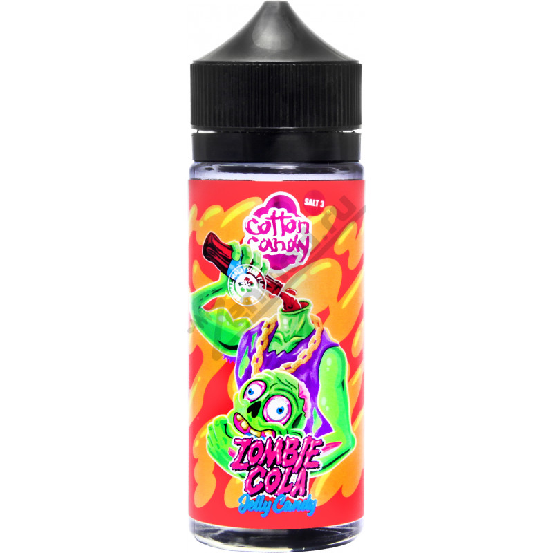 Фото и внешний вид — CC ZOMBIE COLA - Jelly Candy 120мл