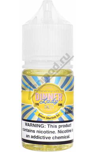 Dinner Lady Sweets SALT - Lemon Sherbets ICE 30мл
