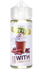 DUTY FREE WHITE - Cinnamon Cake with Cream 120мл