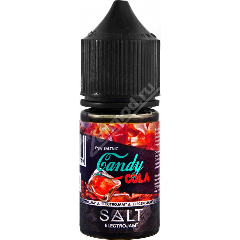Фото и внешний вид — Electro Jam SALT - Candy Cola 30мл