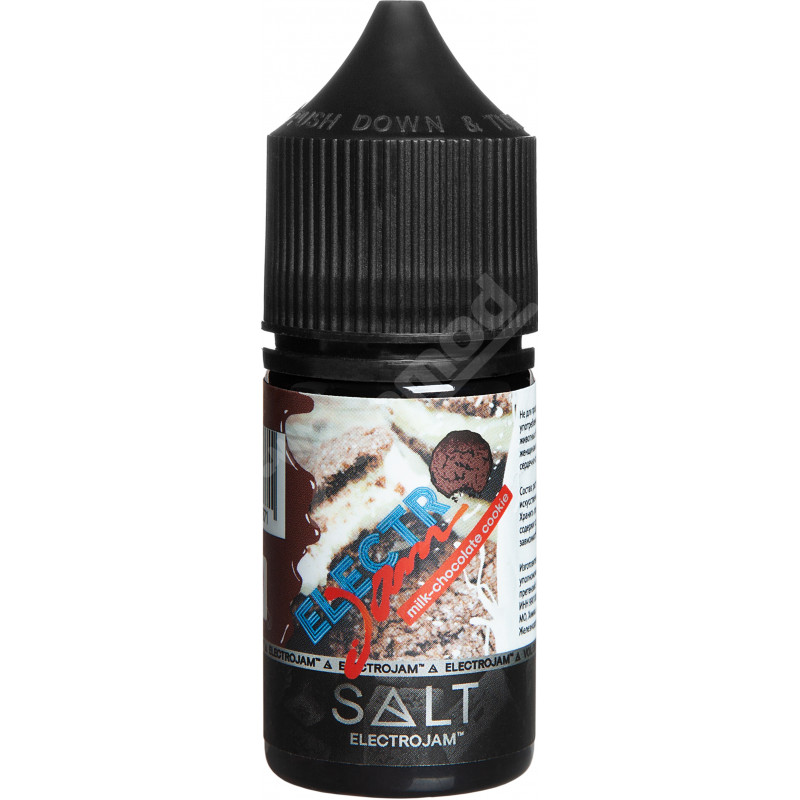 Фото и внешний вид — Electro Jam SALT - Milk Chocolate Cookie 30мл
