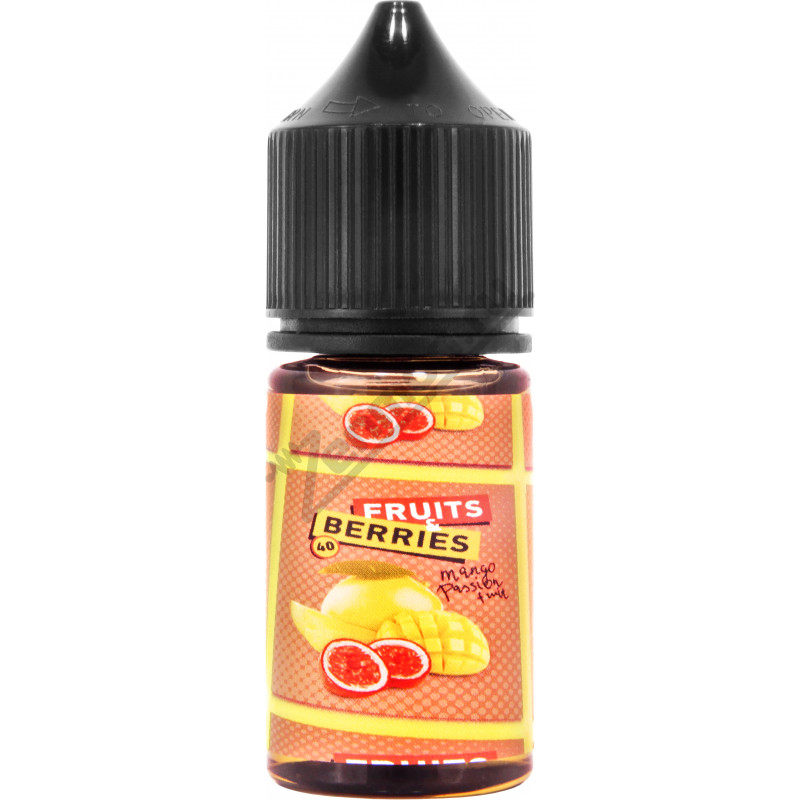 Фото и внешний вид — Fruits & Berries SALT - Mango Passion Fruit 30мл