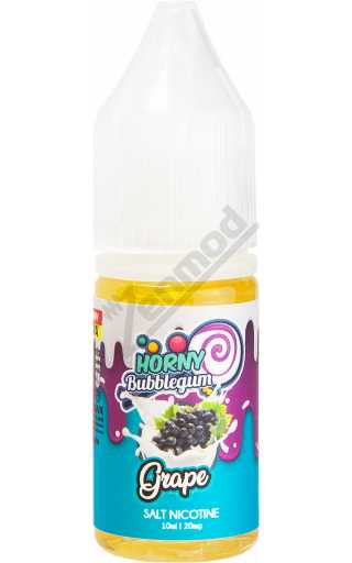 HORNY Bubblegum SALT - Grape 10мл