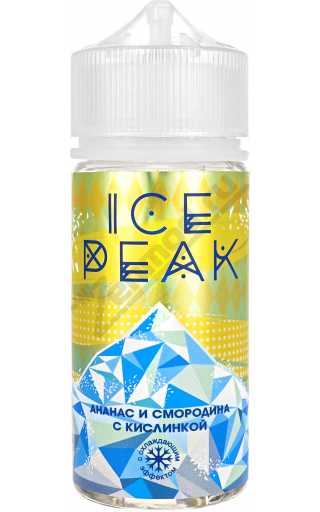Ice Peak - Ананас и смородина с кислинкой 100мл Ice Peak - Ананас и смородина с кислинкой 100мл