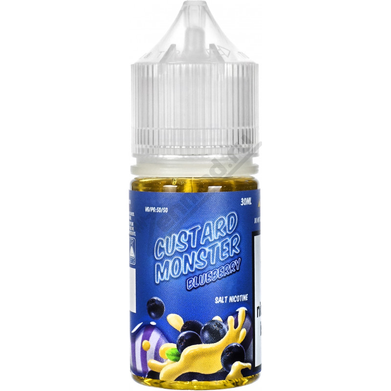 Фото и внешний вид — Custard Monster SALT - Blueberry 30мл