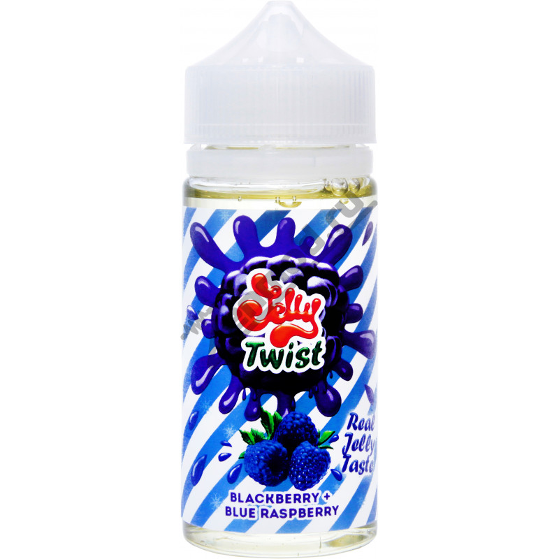 Фото и внешний вид — Jelly Twist - Blue Raspberry + Blackberry 100мл
