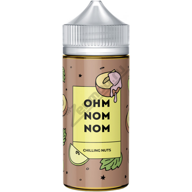 Фото и внешний вид — OHM NOM NOM - CHILLING NUTS 120мл