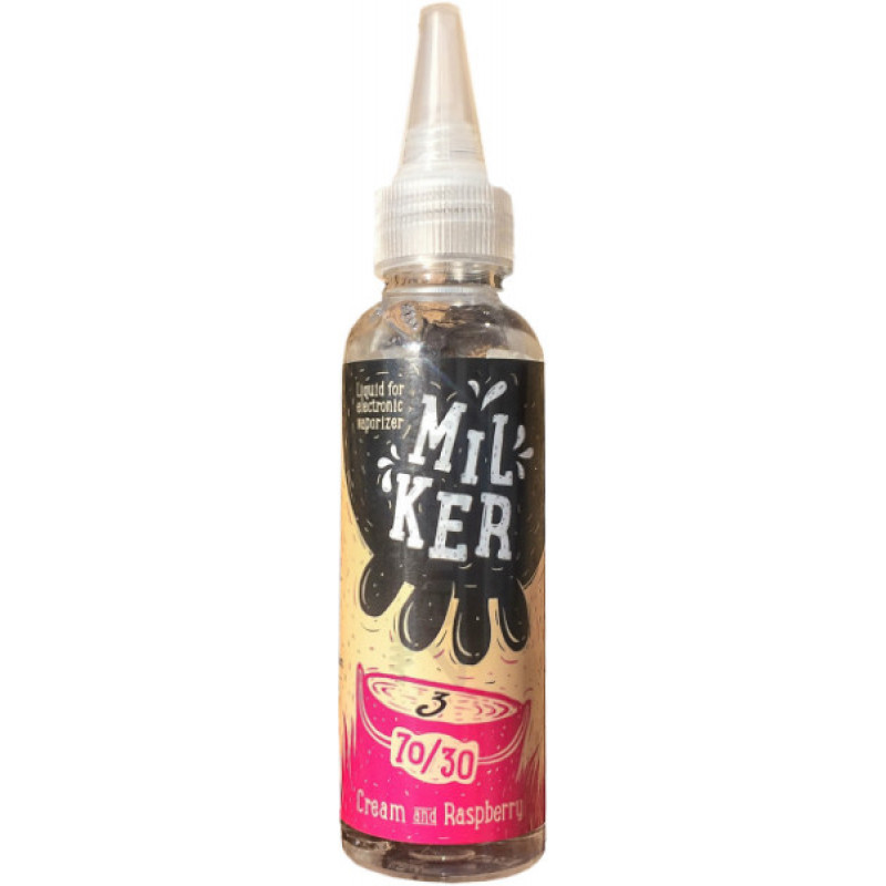 Фото и внешний вид — Milker - Cream and Raspberry 60мл