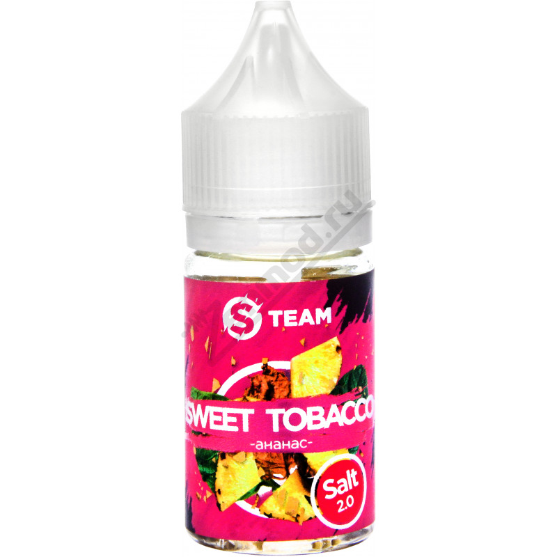Фото и внешний вид — S Team Salt 2.0 - Sweet Tobacco Ананас 30мл