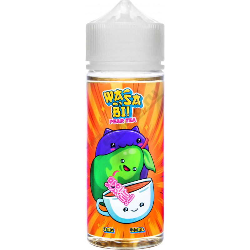 Фото и внешний вид — WASABI - Pear Tea 120мл