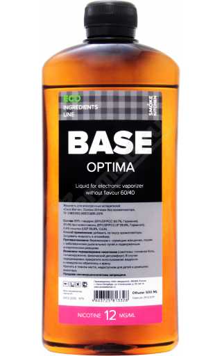 Основа SK BASE Optima 500мл 12мг