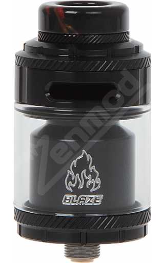 THC Blaze RTA Silver Black THC Blaze RTA Silver Black