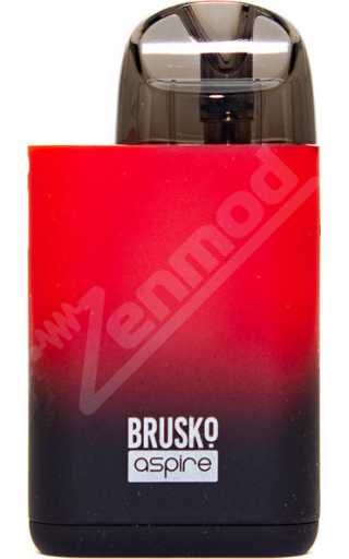 Brusko Minican PLUS Black-Red Gradient