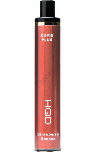 HQD Cuvie Plus - Strawberry Banana (Клубника-банан)