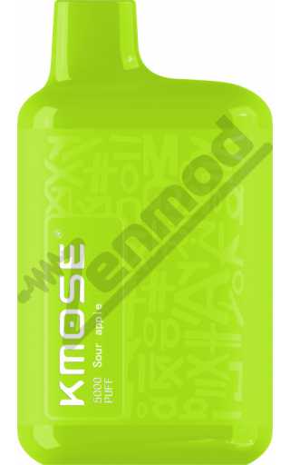 KMOSE GUM 5000 - Кислое Яблоко