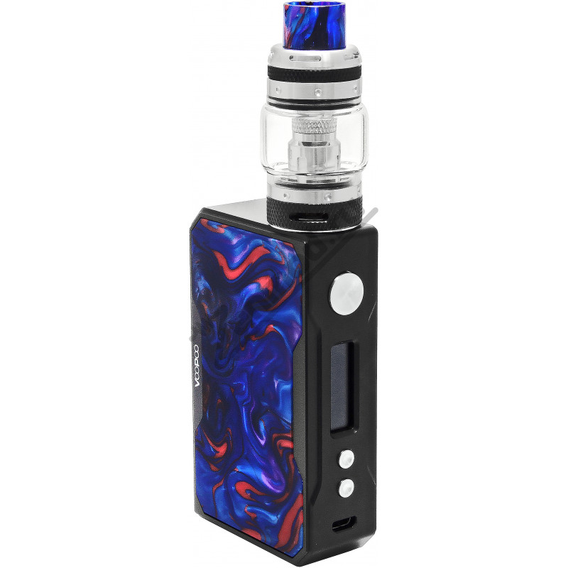 Фото и внешний вид — VooPoo BLACK DRAG KIT Azure