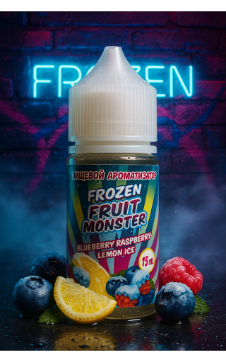 Frozen Fruit Monster - Blueberry Raspberry Lemon Ice 15мл