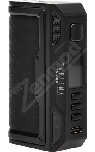 Lost Vape Thelema Quest 200W Mod Black Carbon Fiber Lost Vape Thelema Quest 200W Mod Black Carbon Fiber