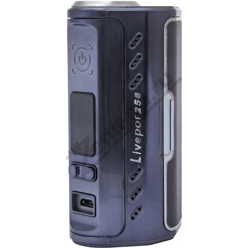 Фото и внешний вид — Yosta Livepor 256W Box Mod Black-Litchi